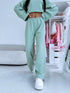 LARGE SIZE set "MANHATTAN" - SOFT GREEN